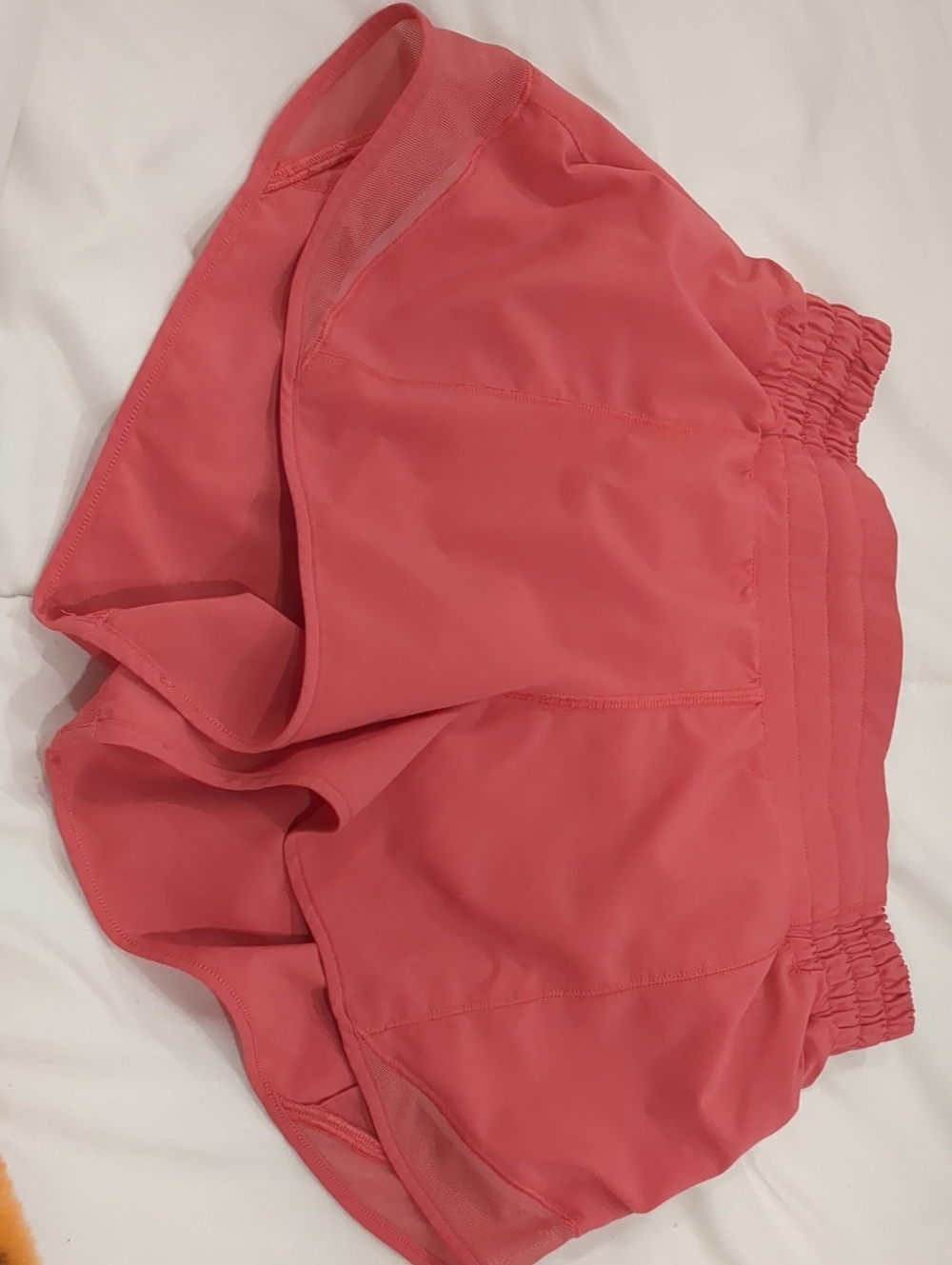 lululemon athletica Coral Pink Athletic Shorts